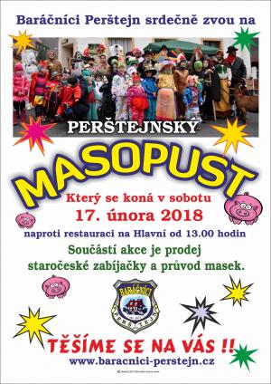 Perštejnský masopust 2018