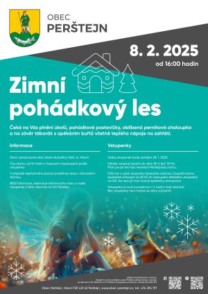 Zimní pohádkový les